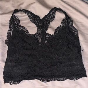 Black bralette